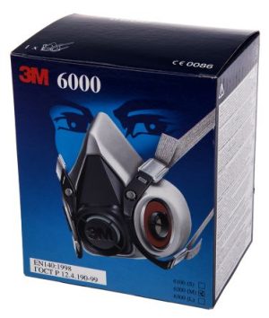 หน้ากากไส้กรองคู่ 3m รุ่น 6200 - Image 2