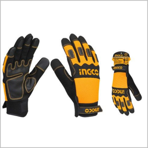 ถุงมือ Mechanic ไมโครไฟเบอร์ HGMG02-XL INGCO