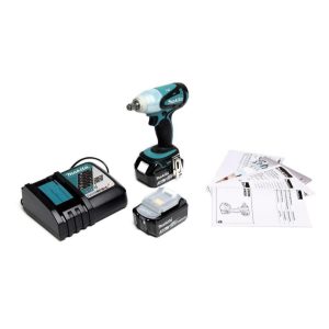 บล็อกไร้สาย 1/2" 18V (แบต3.0Ah/2+แท่นชาร์จ) DTW251RFE  MAKITA - Image 2
