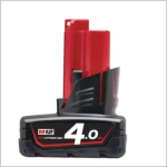 แบตเตอร์รี่ 12 V  4A   M12B4  Milwaukee